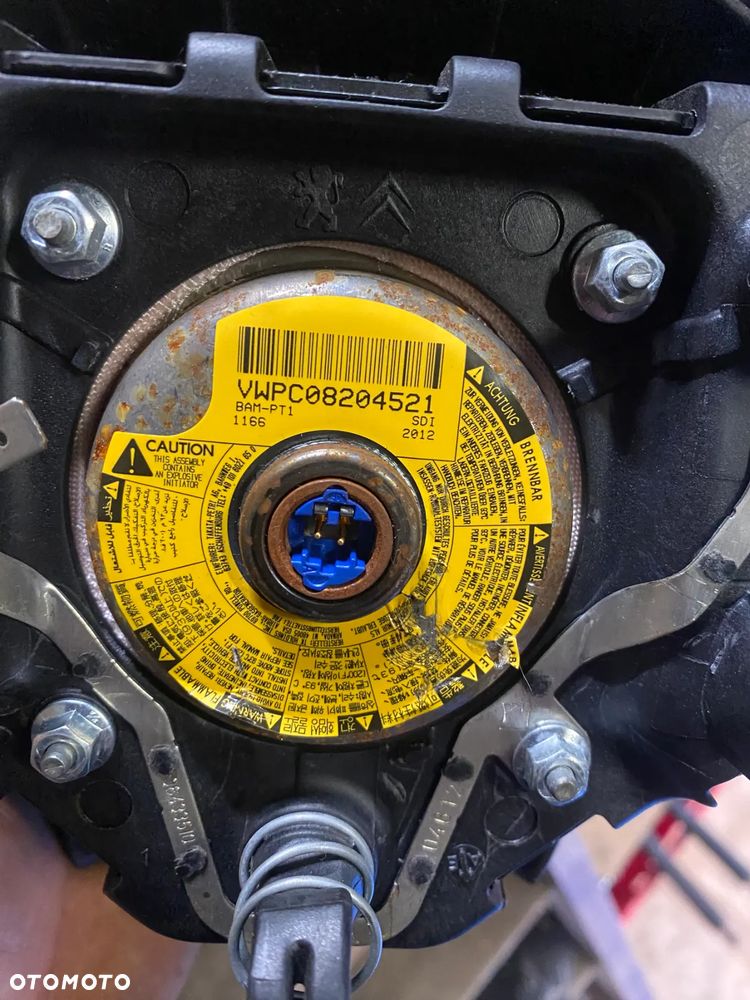 CITROEN DS3 DESKA ROZDZIELCZA KONSOLA KOKPIT PODUSZKI AIRBAG PASY ORYGINAŁ KOMPLET - 10