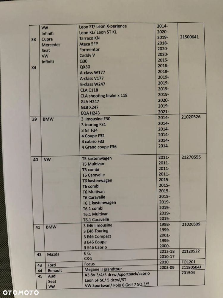 Wiązki elektryczne Erich Jaeger do wielu aut - 6