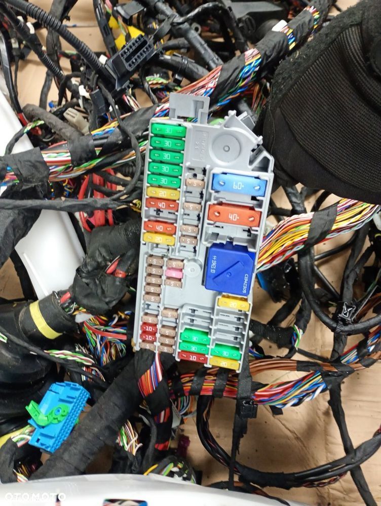 wiązka kabiny konsoli komory silnika instalacja bmw 3 g20 2.0 d europa - 8