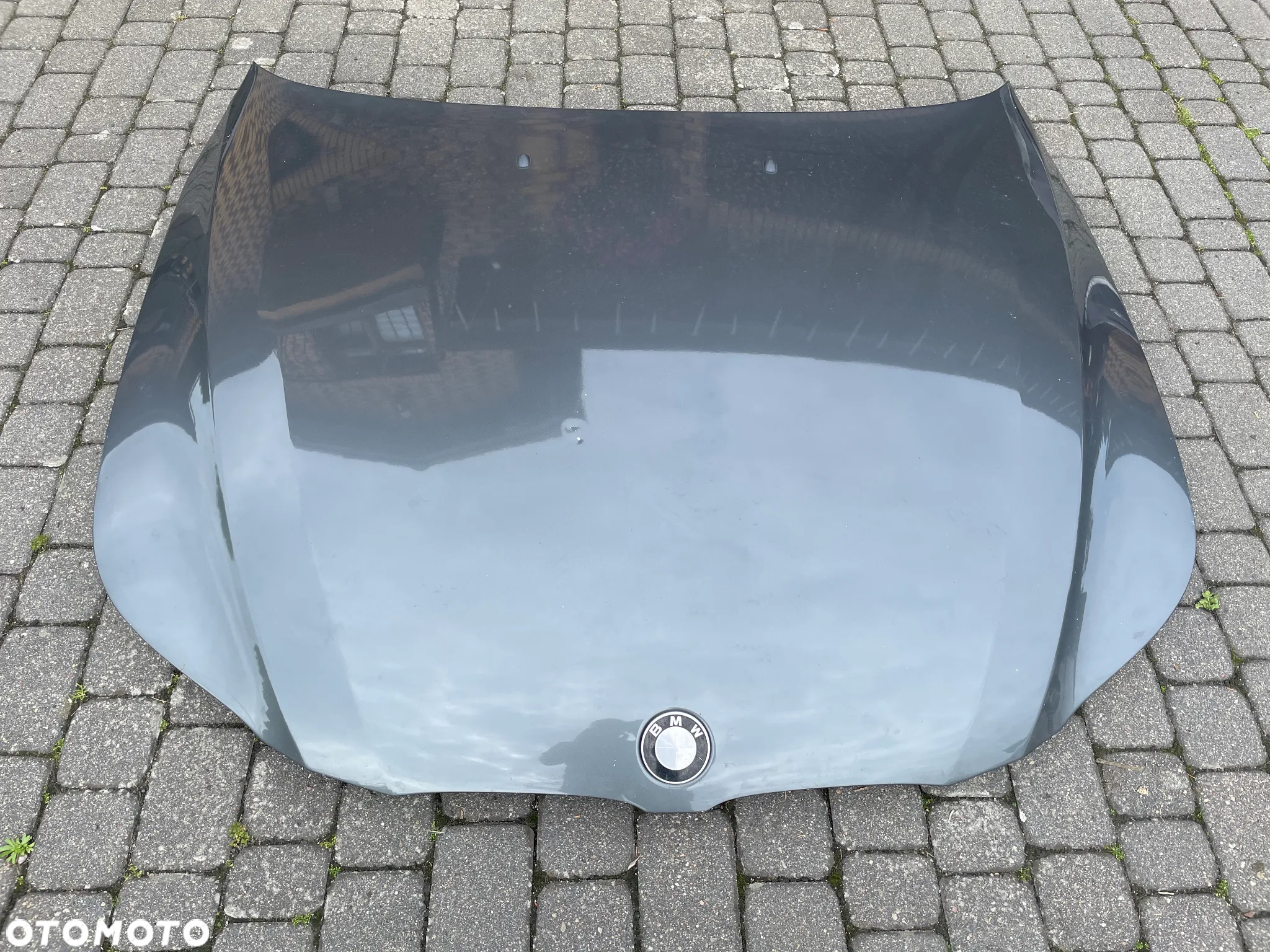 BMW E60 PRZÓD KOMPLETNY ZDERZAK PAS MASKA LAMPA XENON BŁOTNIK LEWY PRAWY TITANGRAU - 17