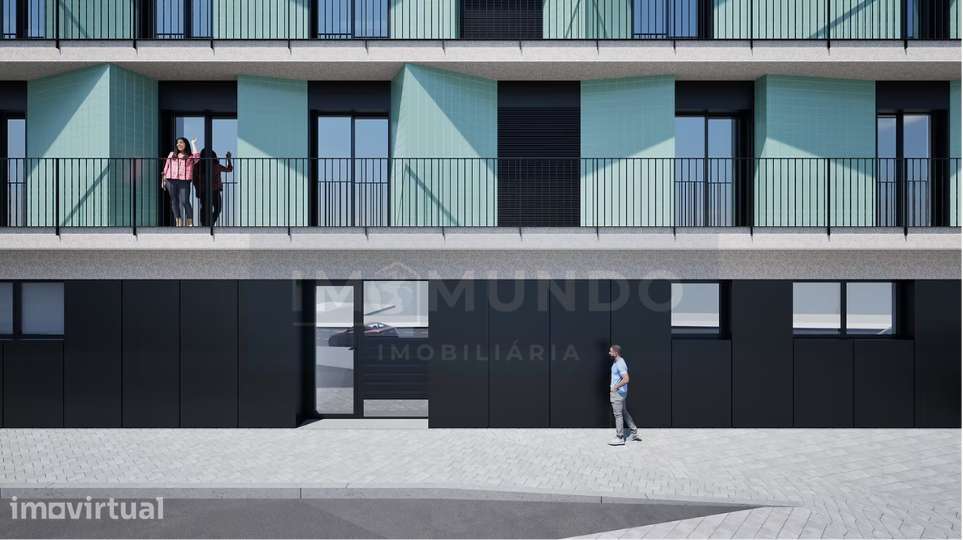 T1 + Garagem em Condomínio Fechado Excelente Investimento Costa Cabral - Grande imagem: 3/16