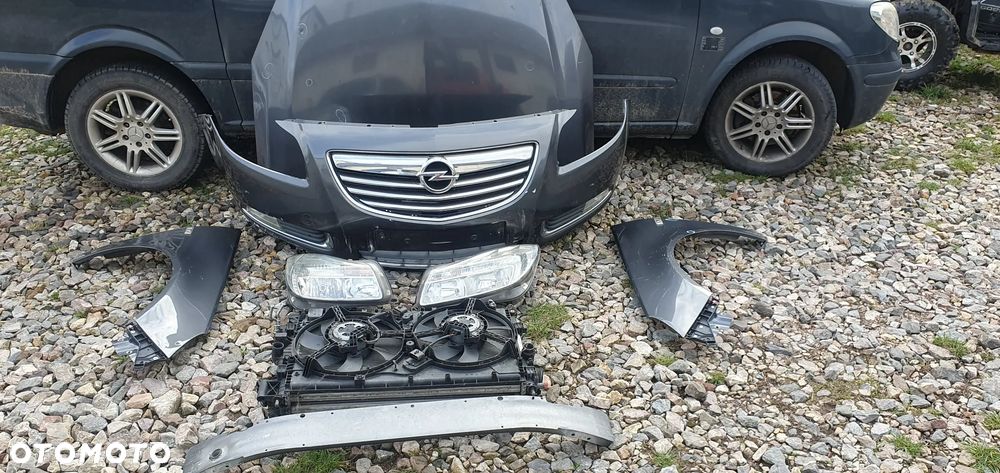 Opel Insignia A przód komplet maska zderzak lampy europa - 1