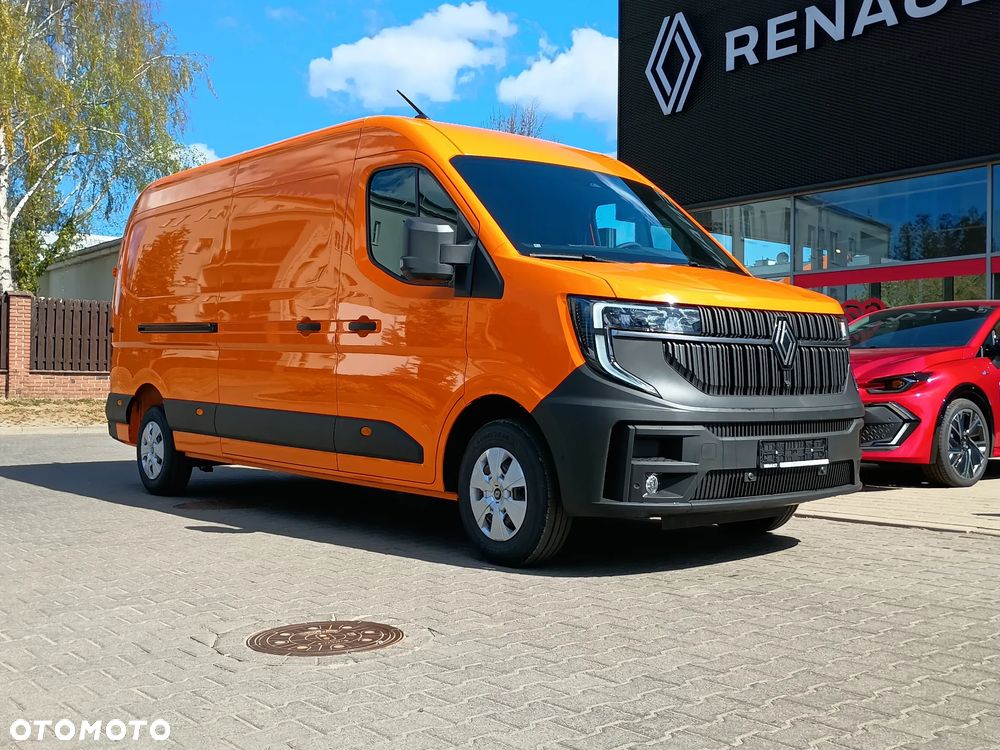 Renault Master L3H2 150 KM furgon pomarańczowy - 1