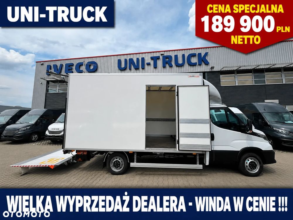 Iveco TANIEJ NIE ZNAJDZIESZ - KONTENER Z WINDĄ - Iveco 35s18h - 2