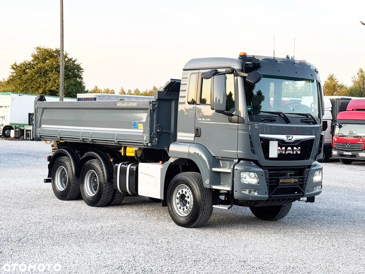MAN TGS 26.470 / 6X4 / BORDMATIC -MEILLER-KIPPER 3-STRONNY / LODÓWKA / NAWIGACJA - 10