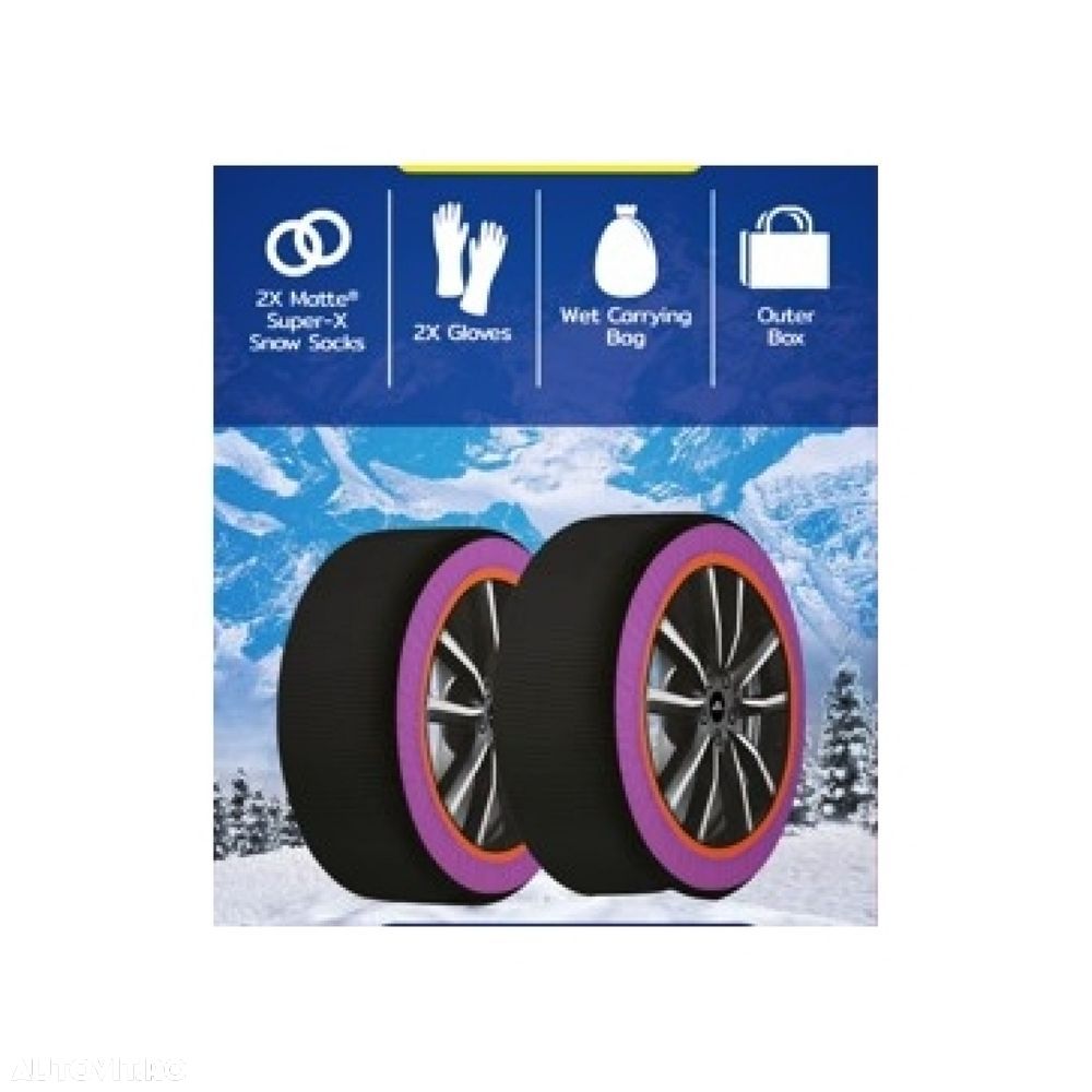 LANTURI AUTO textile zapada 3D SUPER-X  -Toate marimile disponibile- - 4