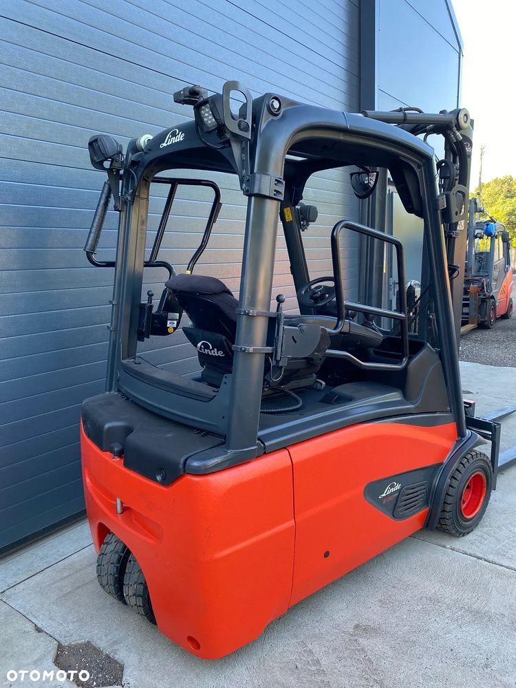 Linde E20L DUPLEX  przesuw zintegrowany, NOWE opony - 4
