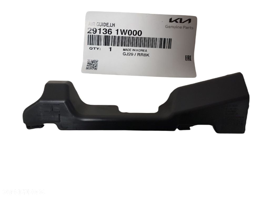 FABRYCZNIA NOWA ORYGINALNA KIEROWNICA POWIETRZA LEWA KIA RIO III 3 11-16 291361W000