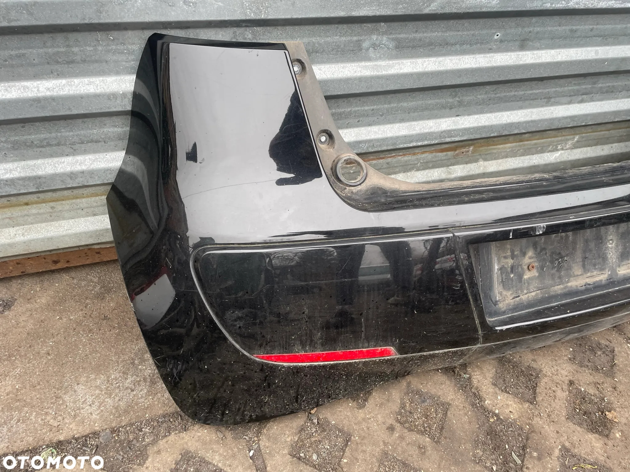 MITSUBISHI COLT CZ3 VI LIFT 3D ZDERZAK TYLNI TYŁ - 2