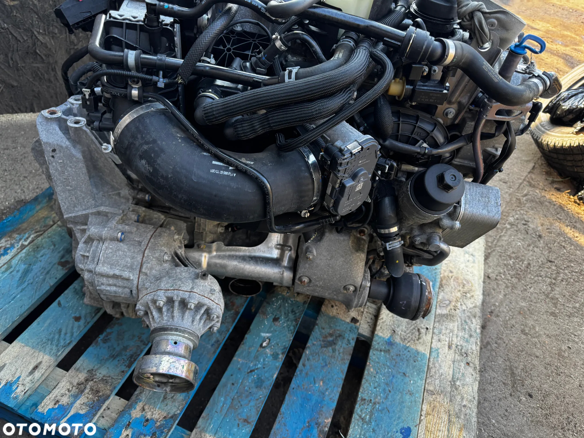 silnik 133980 2.0t mercedes w176 A45 AMG kompletny swap - 16