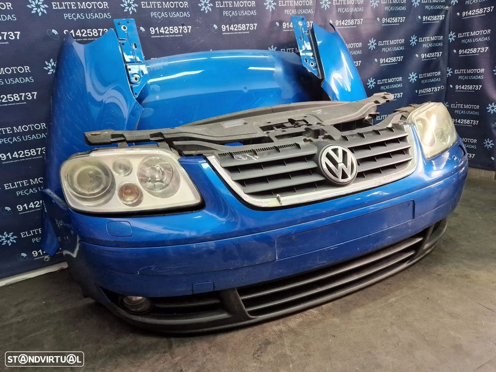 Frente completa usada VW TOURAN 1T0 TDI XENON capot parachoques guardalamas oticas - 4