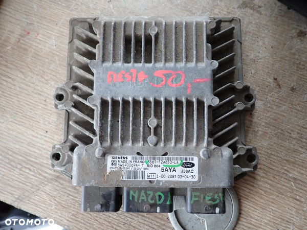 FORD FIESTA KOMPUTER STEROWNIK SILNIKA 3S61-12A650-LA