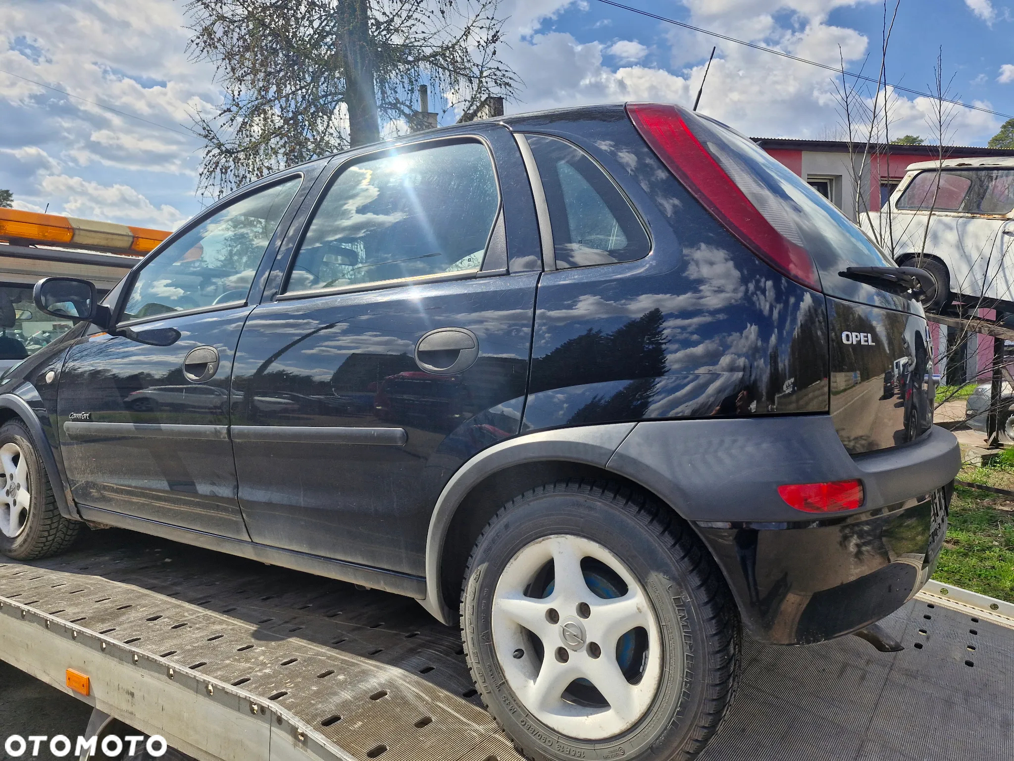 Opel corsa c Z20C maska zderzak drzwi szyby klapa koła pojazd na czesci demontaż - 3