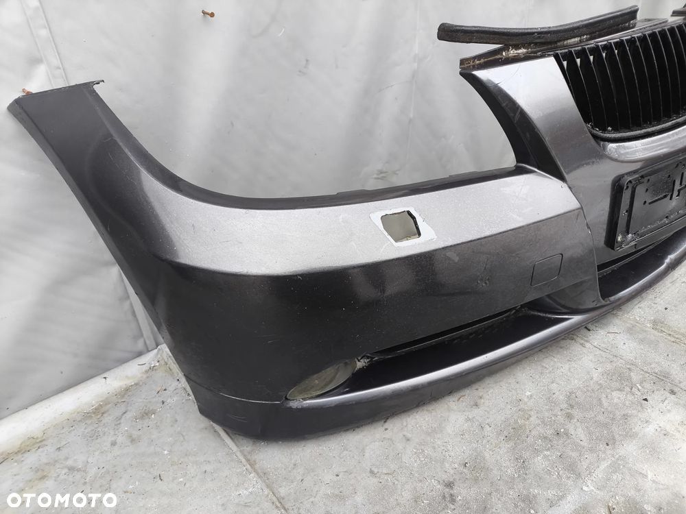 BMW 3 E90 E91 PRZED LIFT ZDERZAK PRZEDNI PRZÓD POD XENON SPRYSKI - 3