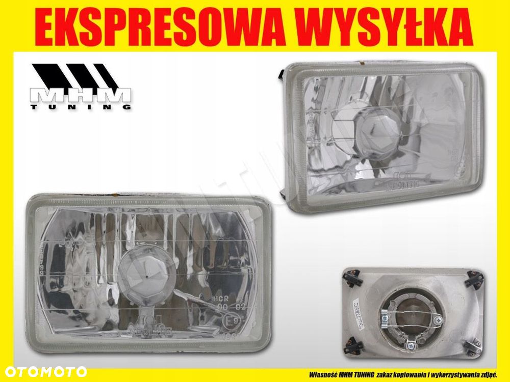 REFLEKTOR CLEAR CAVALIER RAM GMC MUSTANG VANETTE LAND CRUISER FJ 60 J60 J62 - 2