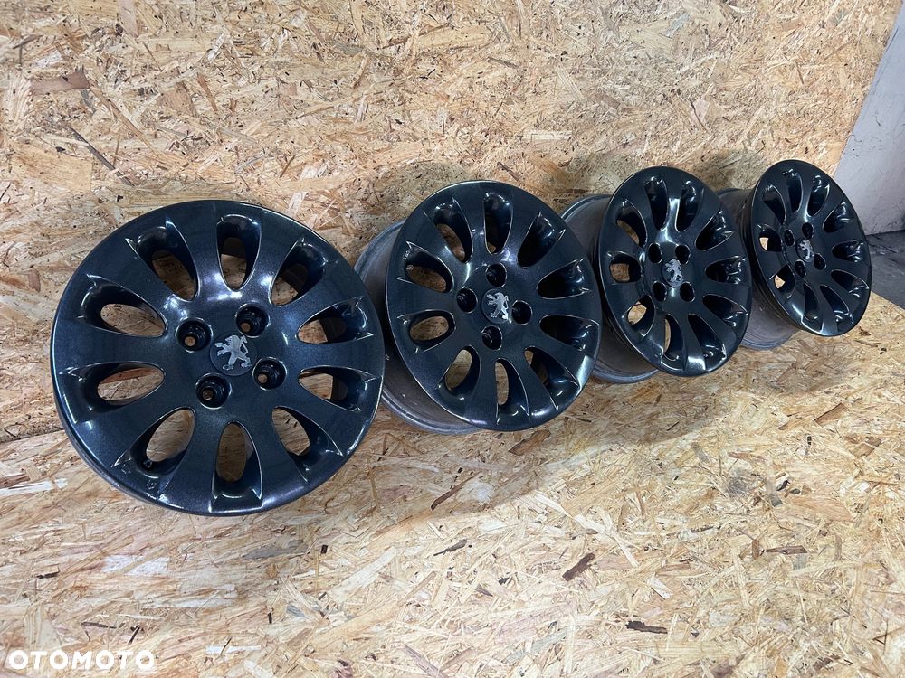 Alufelgi Citroen Peugeot 15 cali 4x108 C3 II III 208 I II - 10