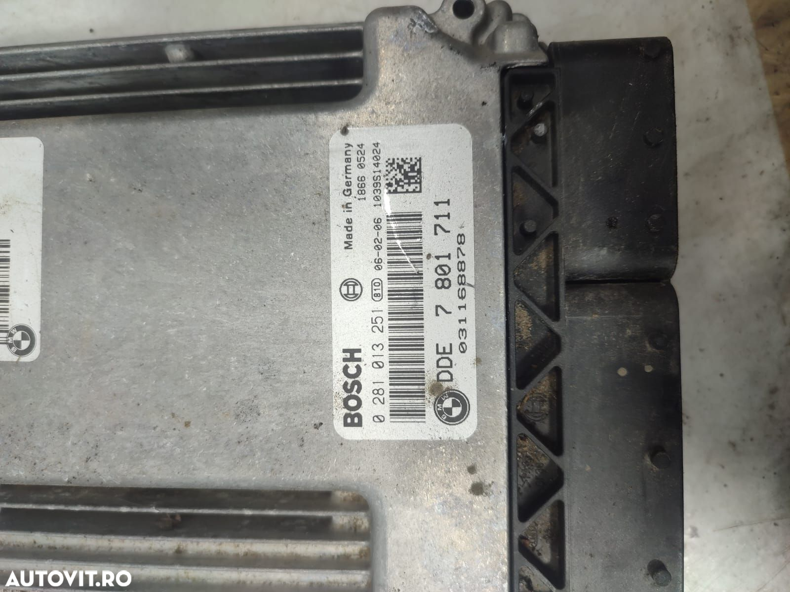 Calculator motor ecu 2.0 d 204d4 0281013251 BMW Seria 1 E81-E88 [2004 - 2