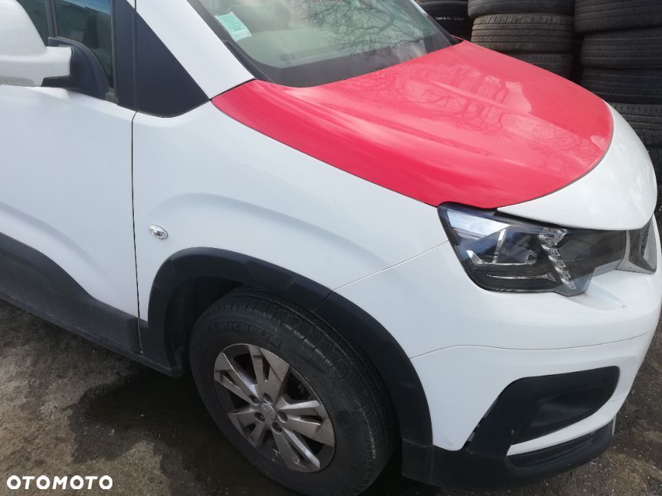 ZDERZAK ATRAPA GRILL MASKA BŁOTNIK LAMPA LED przod PEUGEOT RIFTER EWPA - 2