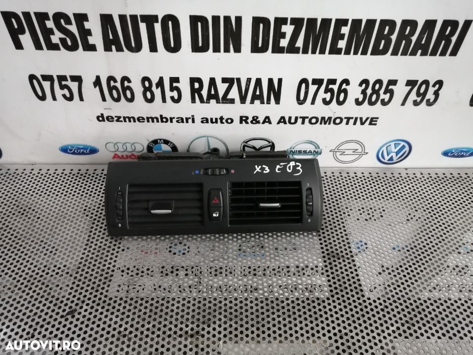 Grile Grila Aerisire Ventilator Bord Bmw X3 E83 Volan Stanga - 2