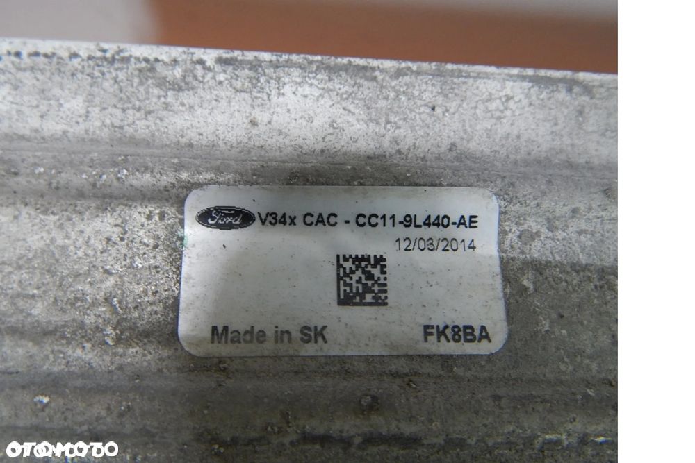 Chlodnica intercooler 2.0 2.2 Tdci Ford TRANSIT MK8 12-18  Łuków części - 5