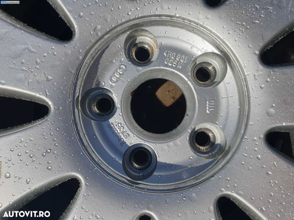 Janta Roata Rezerva Aliaj cu Anvelopa Vara 205 60 R16 5x112 Volkswagen Golf 6 2008 - 2014 [K6914] - 3