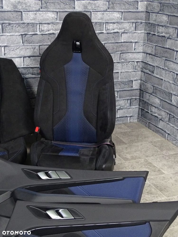 BMW F40 FOTELE KANAPA BOCZKI TUNEL ŚRODEK WNĘTRZE M PERFORMANCE ALCANTARA - 12
