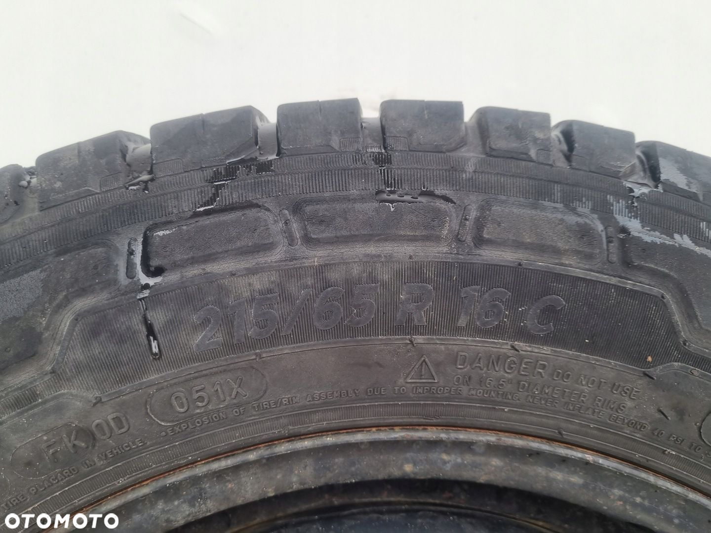 Renault Trafic III KOŁO ZAPASOWE Zapas felga 215/65 R16C 5x114.3 ET50 - 4