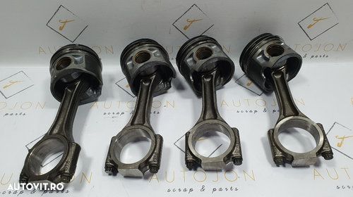 Set pistoane cu biele AUDI A6 III Avant 4F5, C6 2005 - 2011 038198401F ; 03G107065J - 1