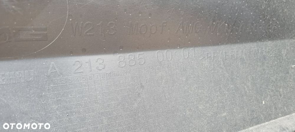 Mercedes E Klasa W213 Lift AMG Sedan 2020- zderzak tył oryginał MD264 - 13