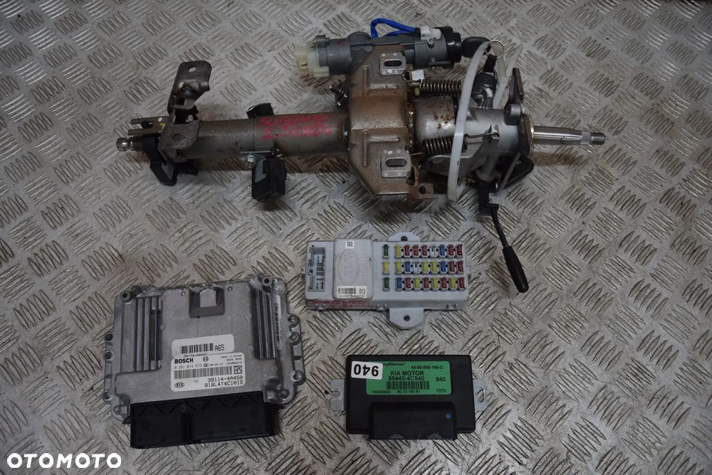 KIA SORENTO 2.5 CRDI KOMPUTER STACYJKA KLUCZYK ZESTAW DO ODPALANIA KPL. - 5