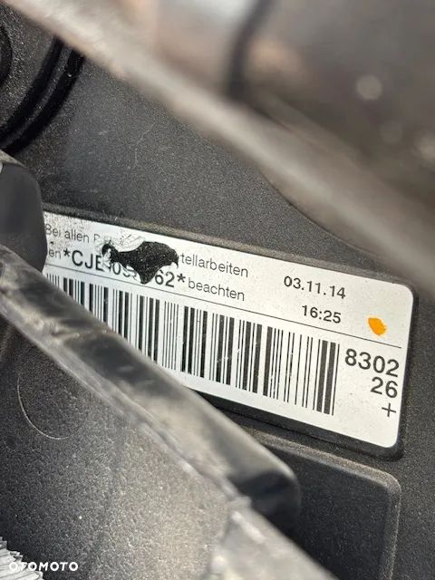 SILNIK GOŁY SŁUPEK AUDI A4 B8 1.8 TFSI CJE CJEB - 3