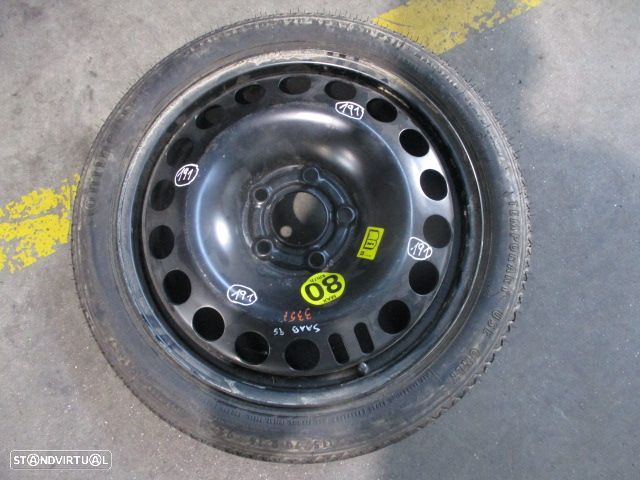 Roda Suplente Rods191 SAAB 95 2007 1.9 TID 150CV 4P PRETO 65.3Mm 5X110 1157016 ET41 SAAB 95  ESTATE 1 FASE 3 2006 1.9TID 150CV 5P PRETO 65.3Mm 5X110 115/70/16 ET41 - 1