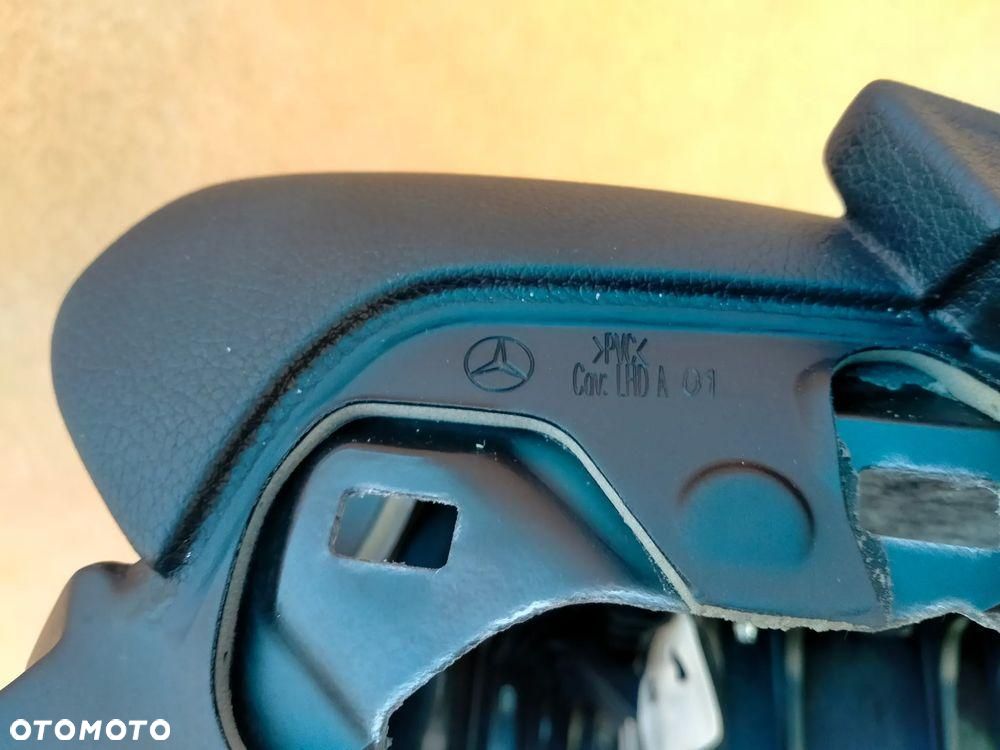 MERCEDES W206 KONSOLA DESKA CZARNA DÓŁ BEŻOWY AIRBAG PAS PASY KOMPLET - 22