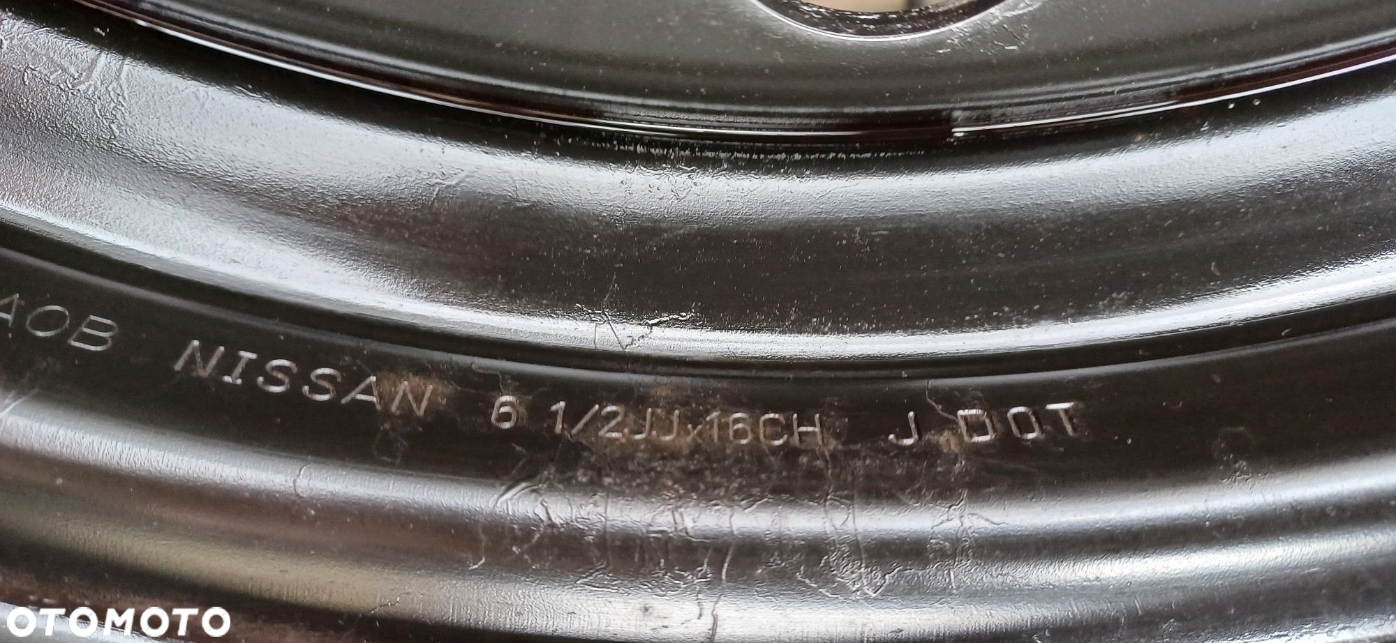 Felgi stalowe NISSAN 6,5x16 cali , rozstaw śrub 5x114,3 , ET40. - 4