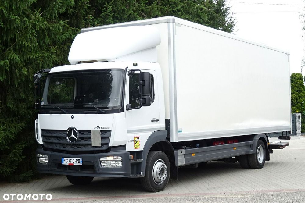 Mercedes-Benz Atego 1218 Euro 6 tylko 272 tys.km! kontener 18p winda - 18