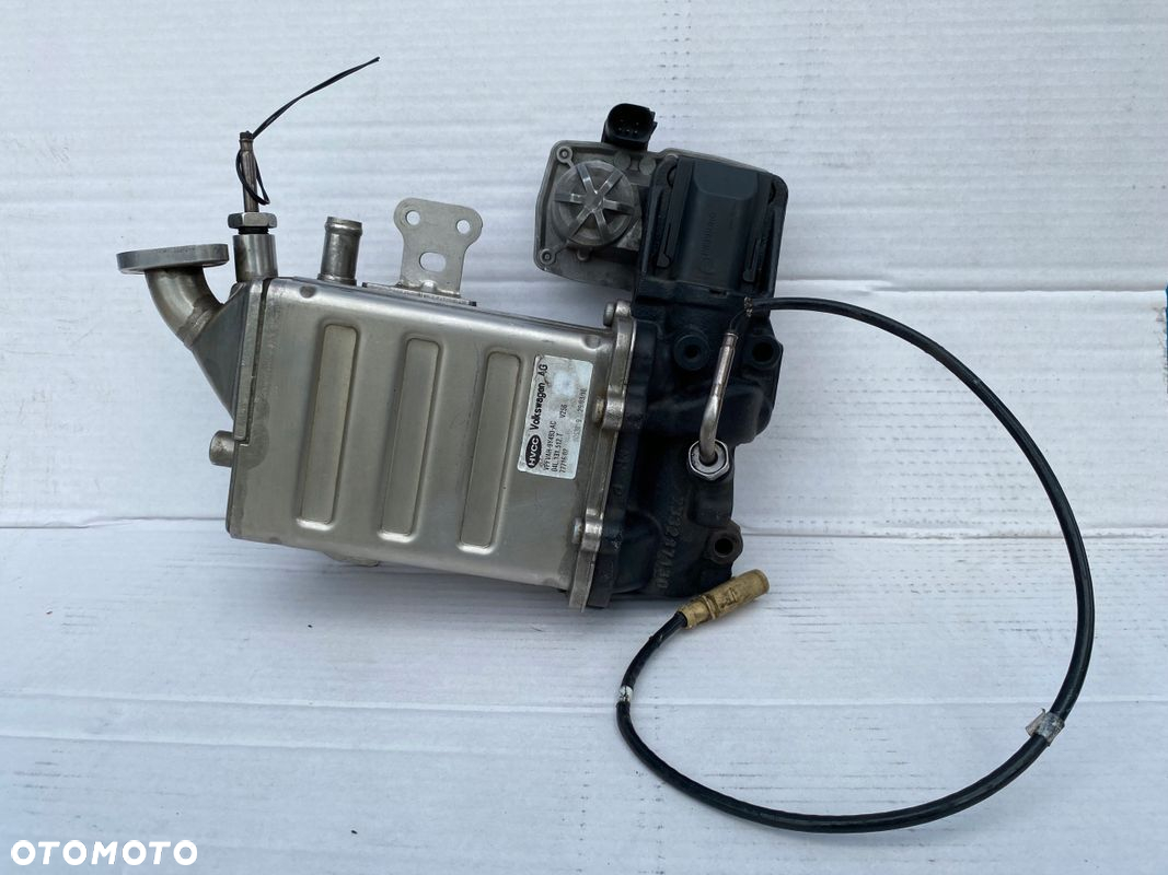 VW TRANSPORTER T6 2.0TDI 16- CHŁODNICA SPALIN Zawór EGR DEMONTAŻ 04L131512T - 6