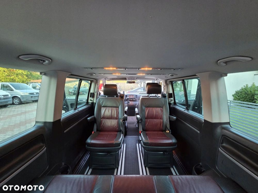 VW T5 T6 MULTIVAN HIGHLINE tapicerka szyny podłoga fotel 2drzwi SKÓRA - 2