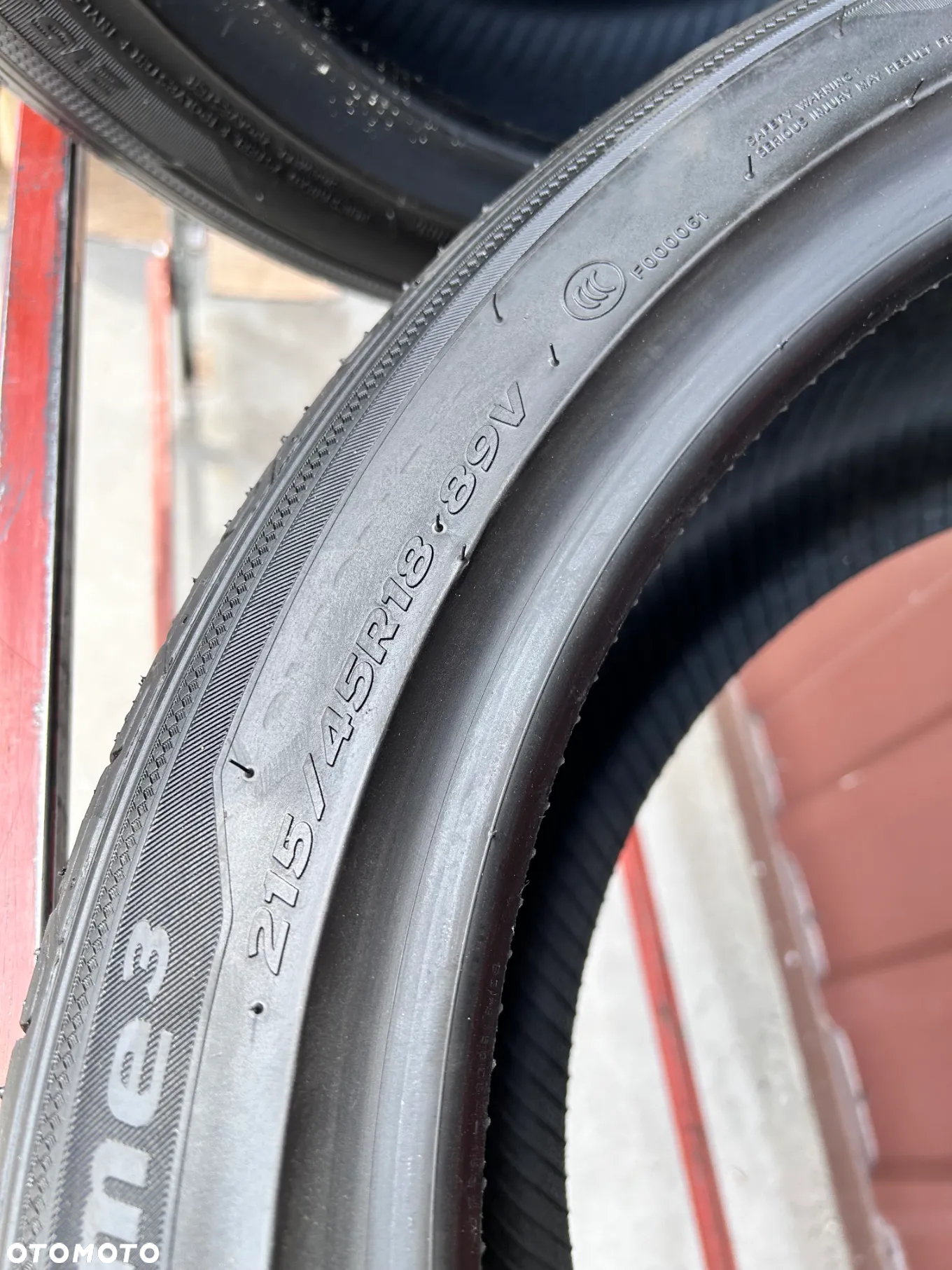 4 OPONY LETNIE  HANKOOK 215/45/18  89V - 9