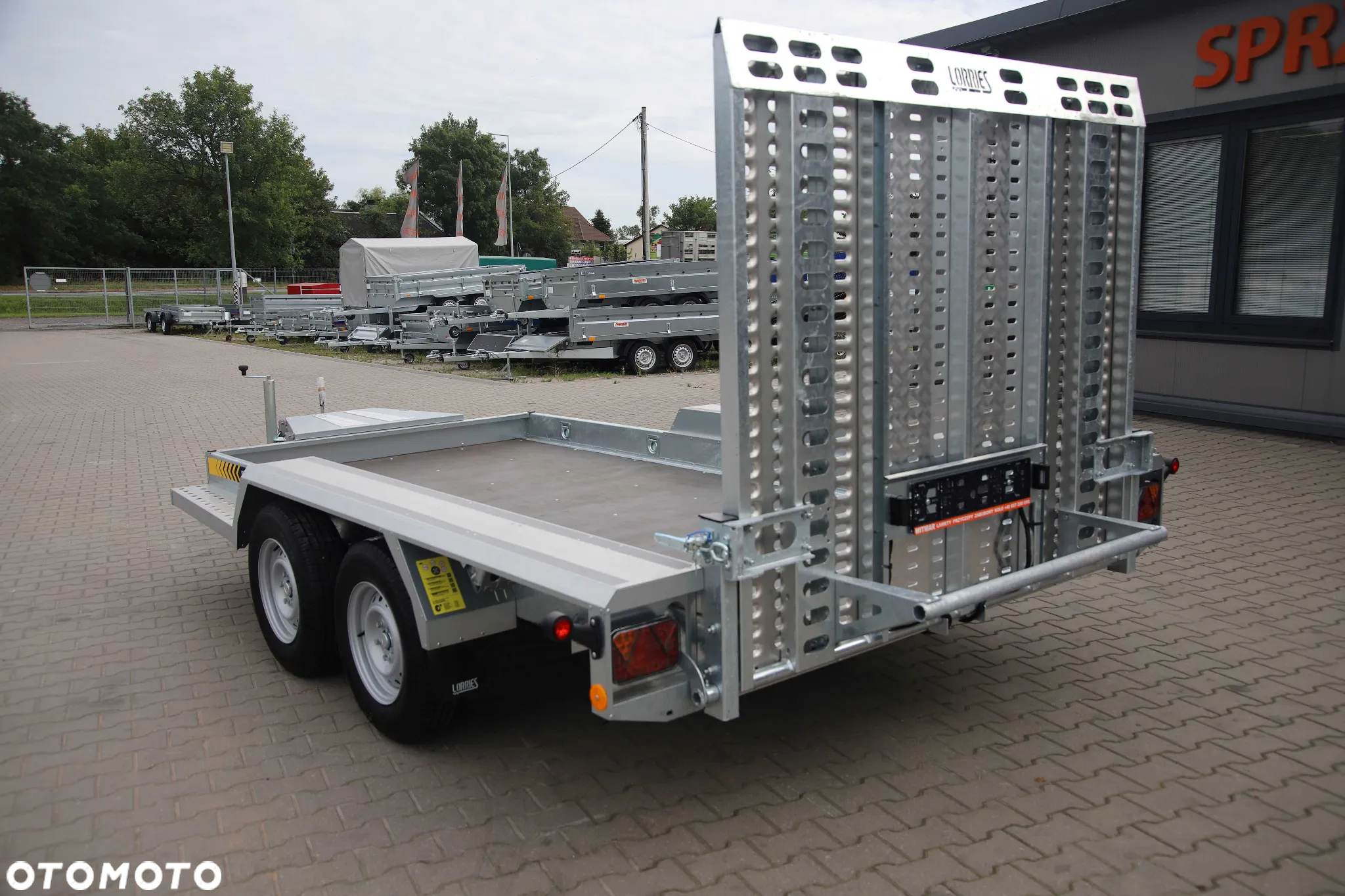 Lorries TPM35-3617 przyczepa do transportu maszyn budowlanych i minikoparek - 7