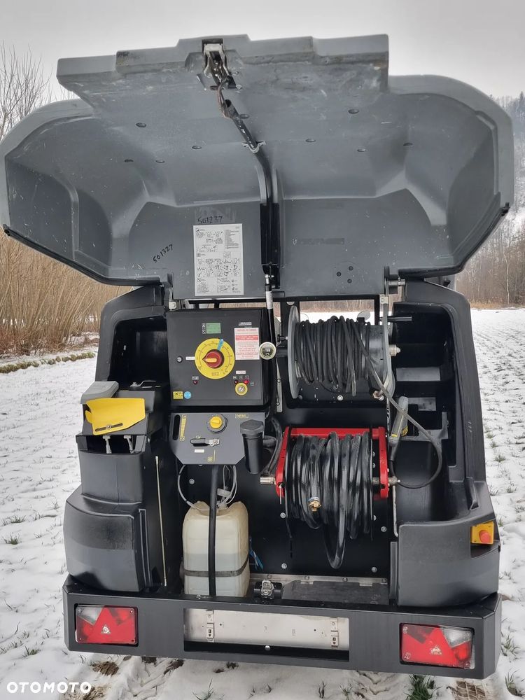 Kaercher Myjka na przyczepie Karcher HDS 17/20 DeTr1 2w1 czyszczenie parą i mycie gorącą wodą prekonfigurowana maszyna z Norwegii jak nowa - 19