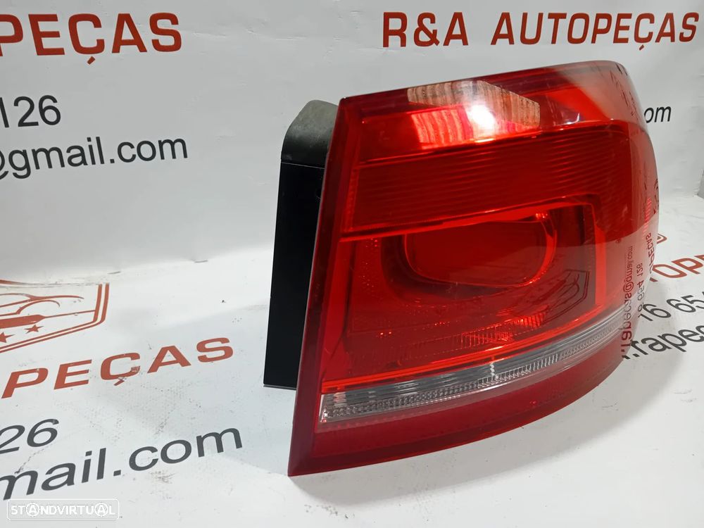 Farolins Trás Traseiro Esquerdo Passat B7 Avant Original - 9