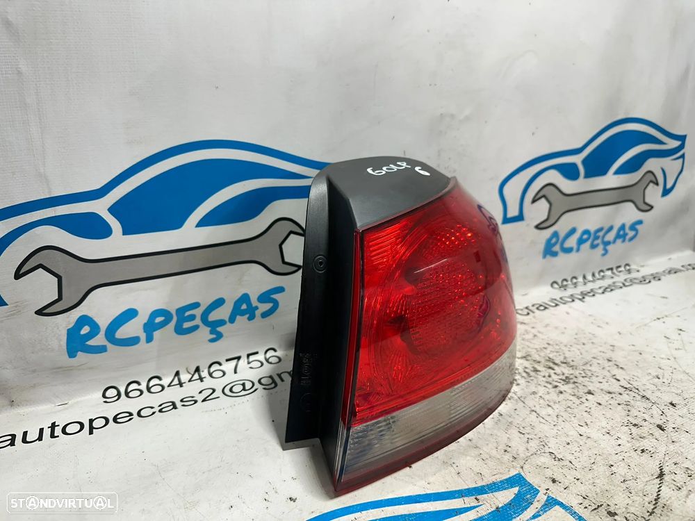 .Farolim Tras Traseiro Direito Original Volkswagen VW Golf 6 Mk6 5K0945112 2008 - 2013 - 3