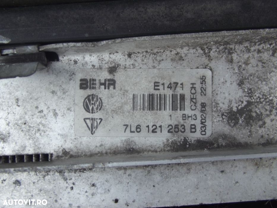 Radiator Audi Q7 motor 3.0 radiatoare apa clima intercooler ventilator - 4