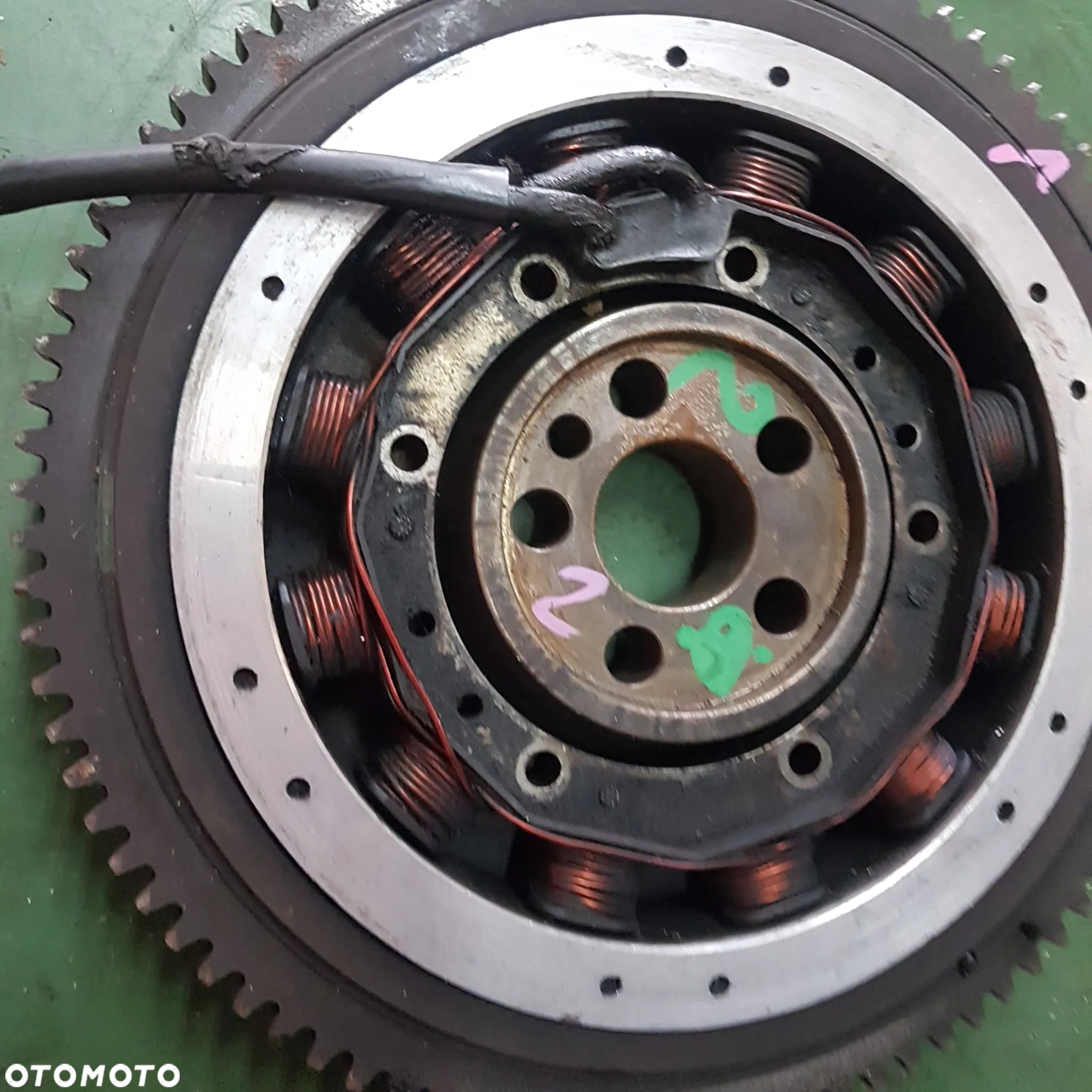 prądnica alternator koło zamachowe aixam ligier chatenet microcar town barooderr - 14