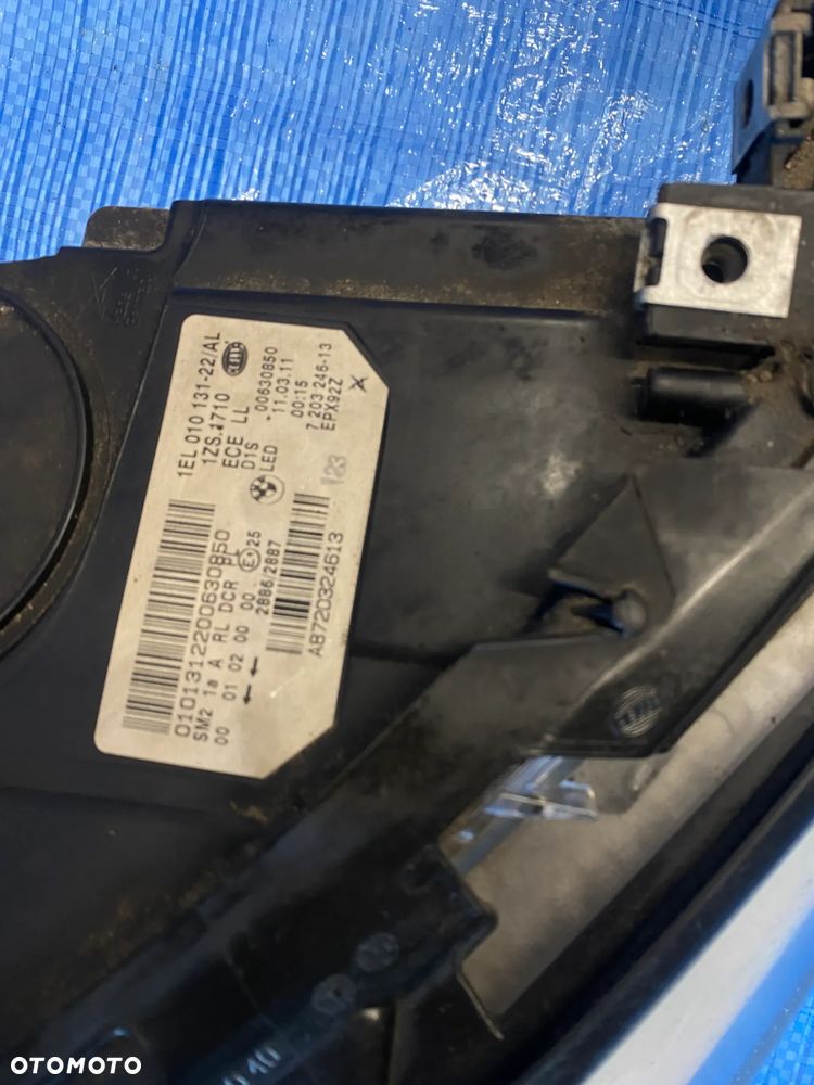PRZÓD KOMPLETNY BMW F10 F11 NIEBIESKI A76 TIEFSEEBLAU MASKA ZDERZAK LAMPY XENON PAS PRZEDNI CHŁODNICE 535I KOMPLET EUROPA - 27
