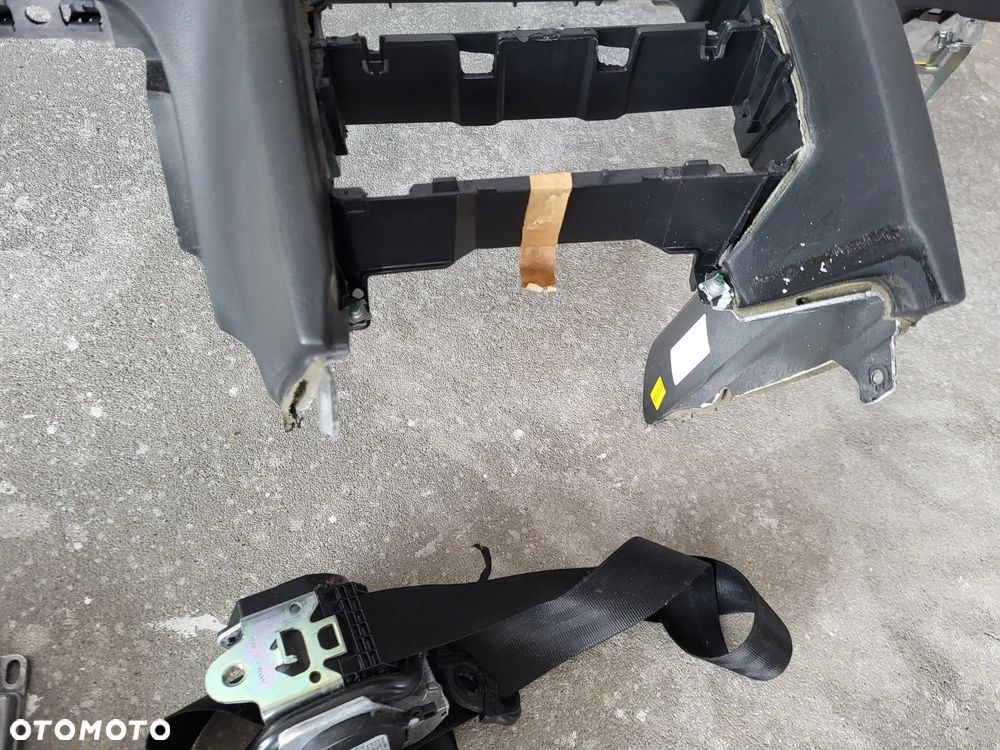 AUDI A6 C6 LIFT DESKA KONSOLA AIRBAG PASY CZARNA SOUL 4 RAMMIENNA KOMPLET - 10