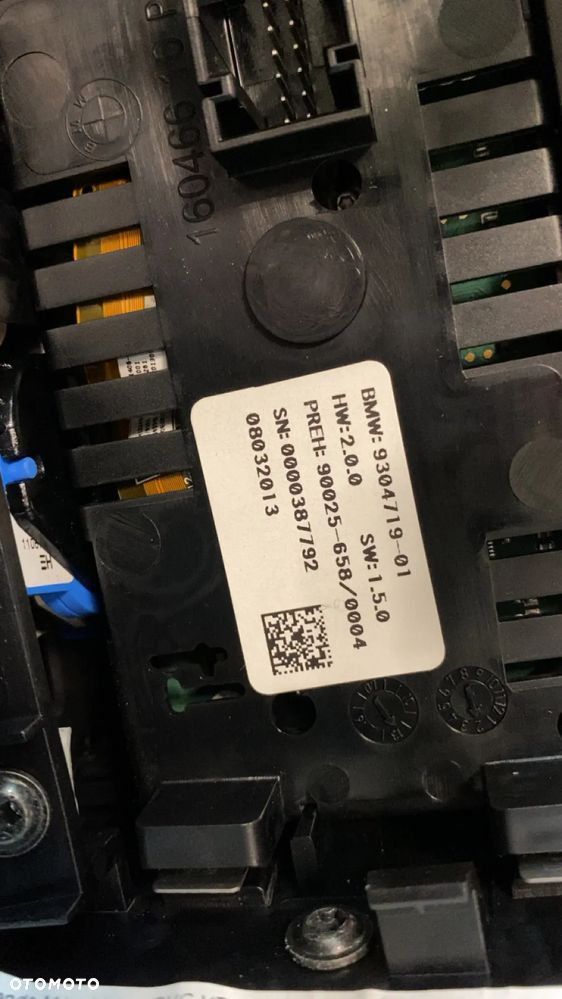 BMW F10 F11 TRZECIA STREFA KLIMY KRATKA NAWIEWU 9304719 - 3