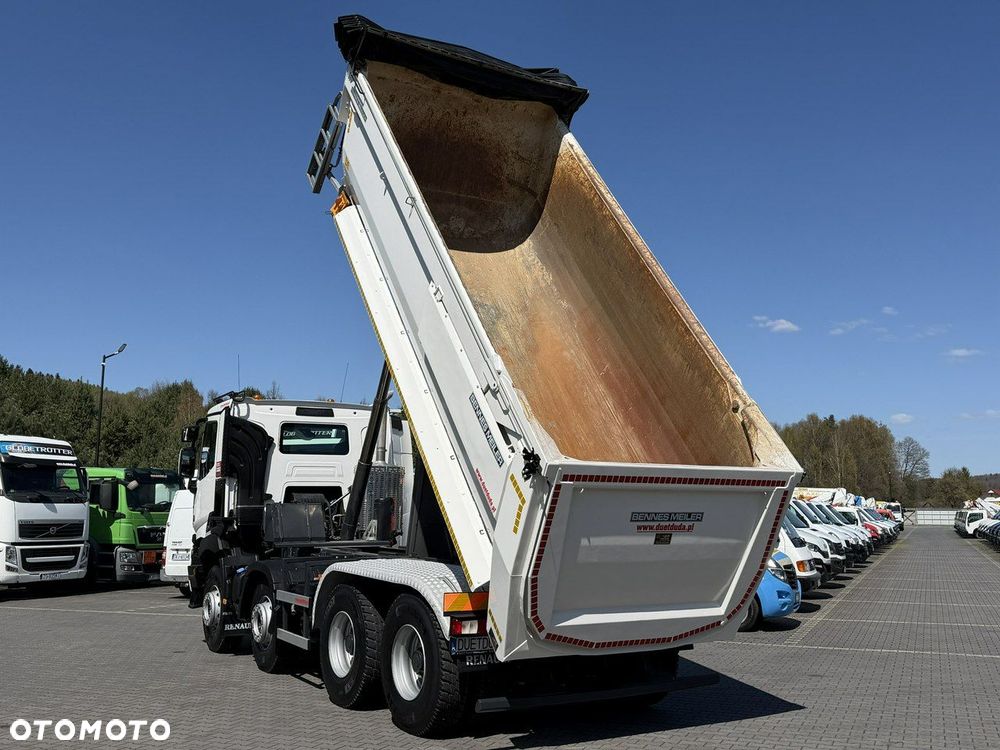 Renault C 460 Comfort 8X4 Wywrotka TYLNOZSYPOWA MEILLER KIPPER P436 - 25