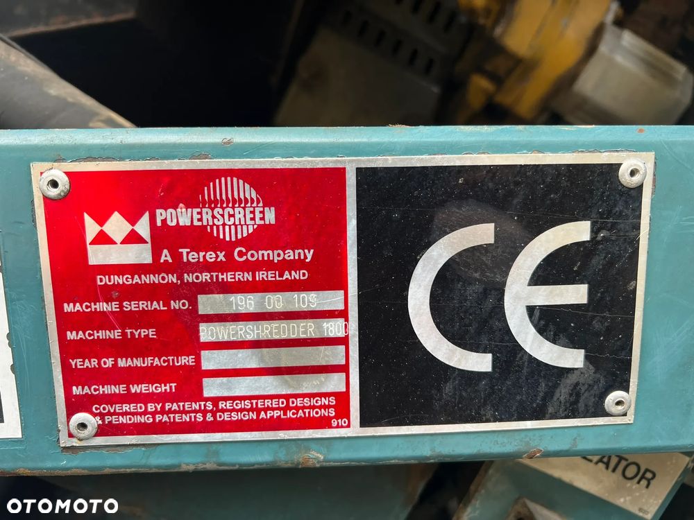 Powerscreen Powershredder 1800 - 14