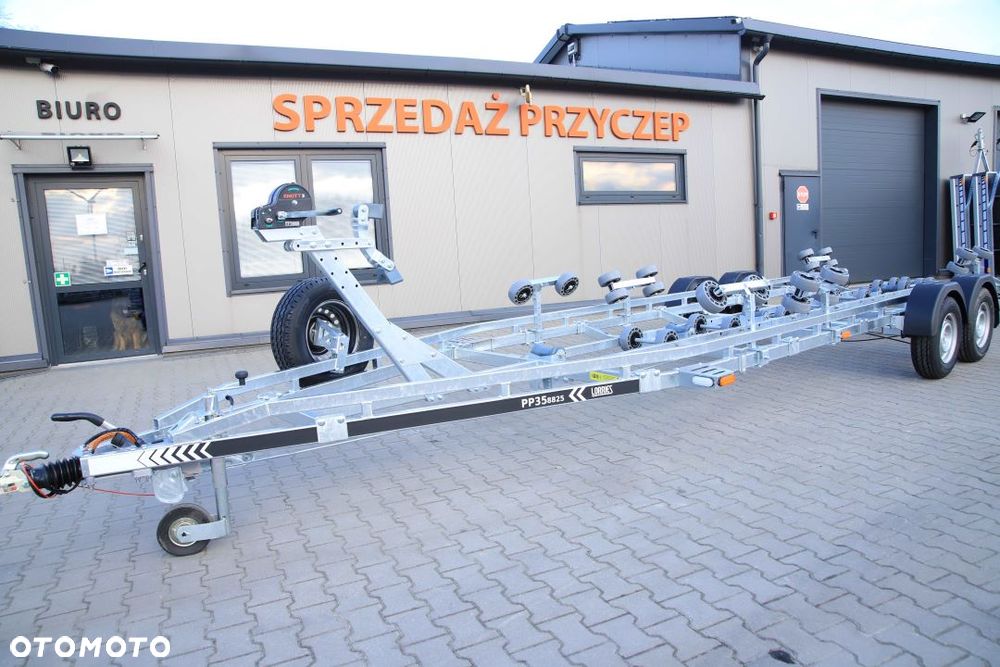 Lorries Przyczepa Podłodziowa PP35-8825 Do Łodzi Max 8,6 M DMC 3500 kg Tylne Lampy LED - 1